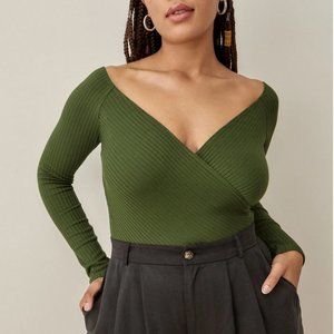 Reformation Minnie Knit Top BRAND NEW never worn! size x-large
